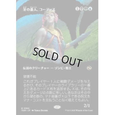 画像1: 【JPN/TDM-BF】牙の番人、コーティス/Kotis, the Fangkeeper [マルチ] 『R』【ボーダーレス】