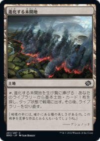 【JPN/BRO】進化する未開地/Evolving Wilds [土地] 『C』