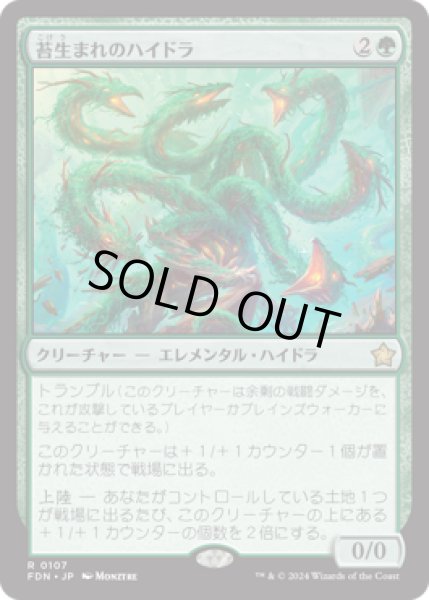 画像1: 【JPN/FDN】苔生まれのハイドラ/Mossborn Hydra [緑] 『R』 (1)