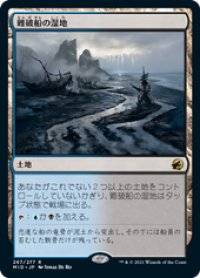 【JPN/MID】難破船の湿地/Shipwreck Marsh [土地] 『R』