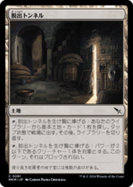 画像1: 【JPN/MKM】脱出トンネル/Escape Tunnel [土地] 『C』 (1)