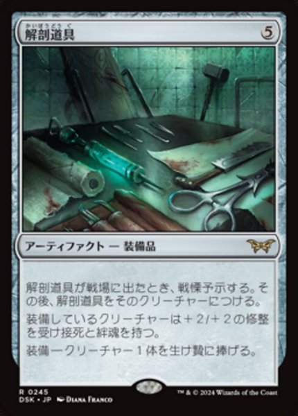 画像1: 【JPN/DSK】解剖道具/Dissection Tools [茶] 『R』 (1)