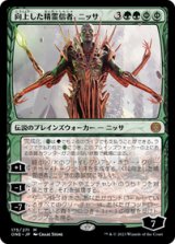 画像: 【JPN/ONE】向上した精霊信者、ニッサ/Nissa, Ascended Animist [緑] 『M』